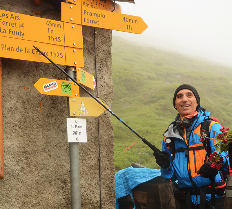 фотография © Красиана Георгиева Обиколката на Монблан 2014 TMB Tour du Mont Blanc